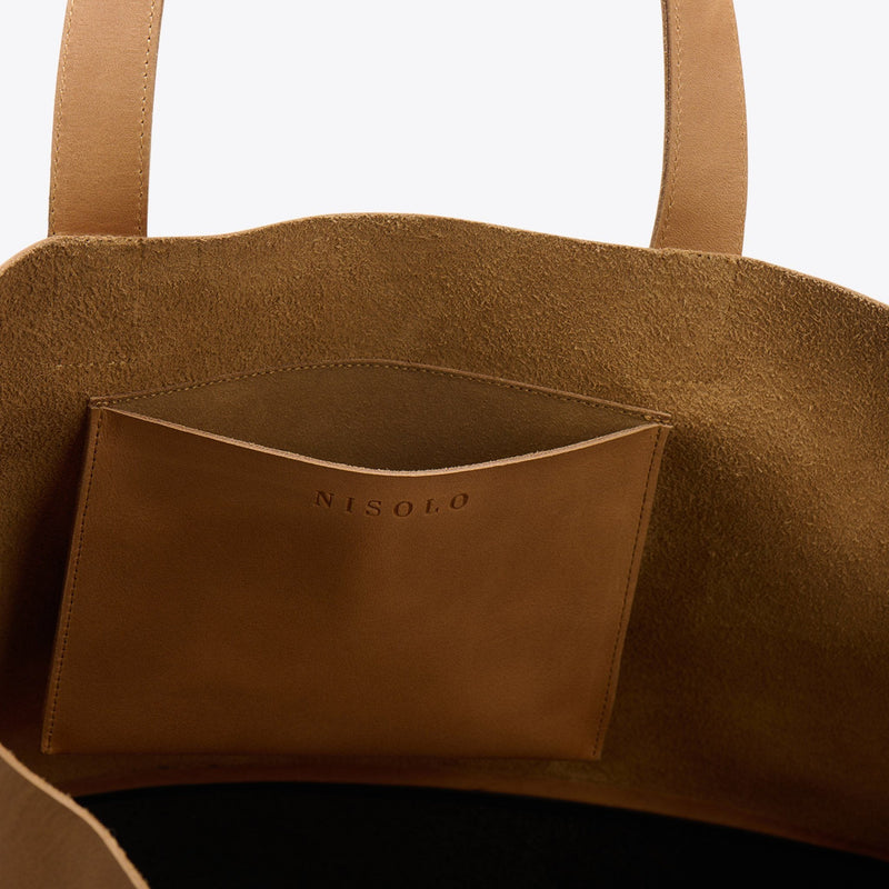 Lori Tote Almond/Black - ourCommonplace