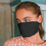 MASKANA UV50 Waterproof Gaiter Face Mask, in Black - ourCommonplace