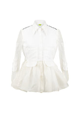 Organza Trench Shirt - ourCommonplace