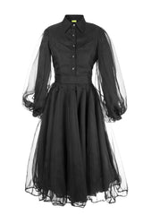 Parachute Dress Black - ourCommonplace