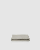 Marcel Linen Fitted Sheet - Dove - ourCommonplace