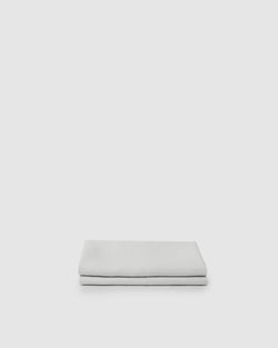 Marcel Linen Fitted Sheet - Milk - ourCommonplace