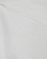 Marcel Linen Fitted Sheet - Milk - ourCommonplace