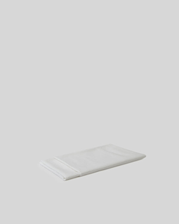 Marcel Linen Flat Sheet - Milk - ourCommonplace