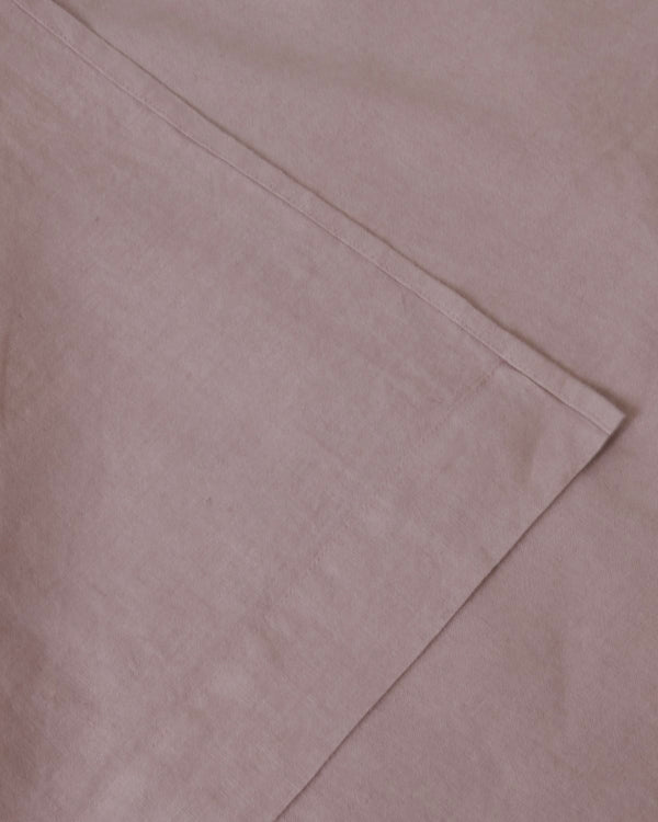 Marcel Linen Flat Sheet - Orchid - ourCommonplace