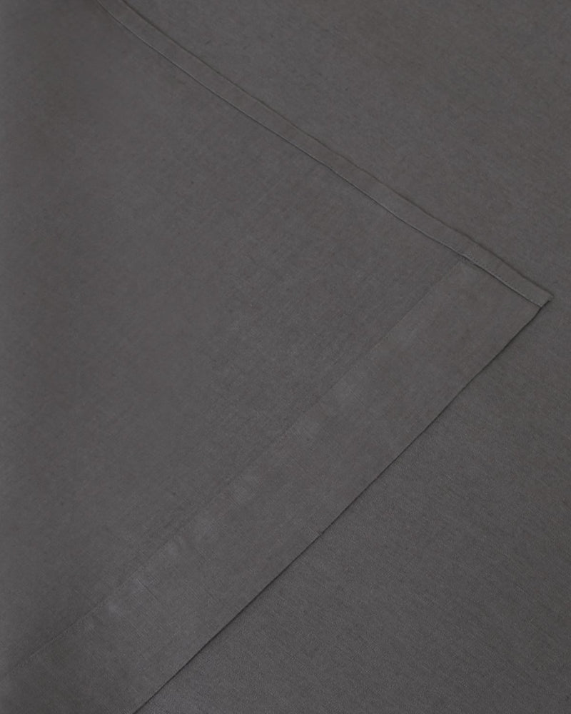 Marcel Linen Fitted Sheet - Storm - ourCommonplace