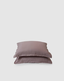 Marcel Linen Pillowcases (Pair) - Orchid - ourCommonplace