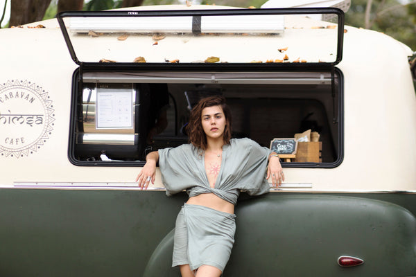 Envision Mini Wrap Skirt - ourCommonplace