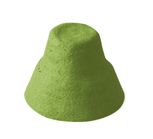 NAOMI Jute Bucket Hat, in Matcha Green - ourCommonplace