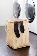 Neepa Hut Bidayuh Handwoven Laundry Basket - ourCommonplace