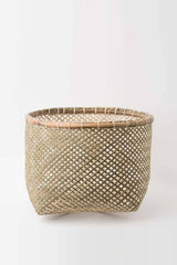 Neepa Hut Handwoven Bamboo Basket - ourCommonplace