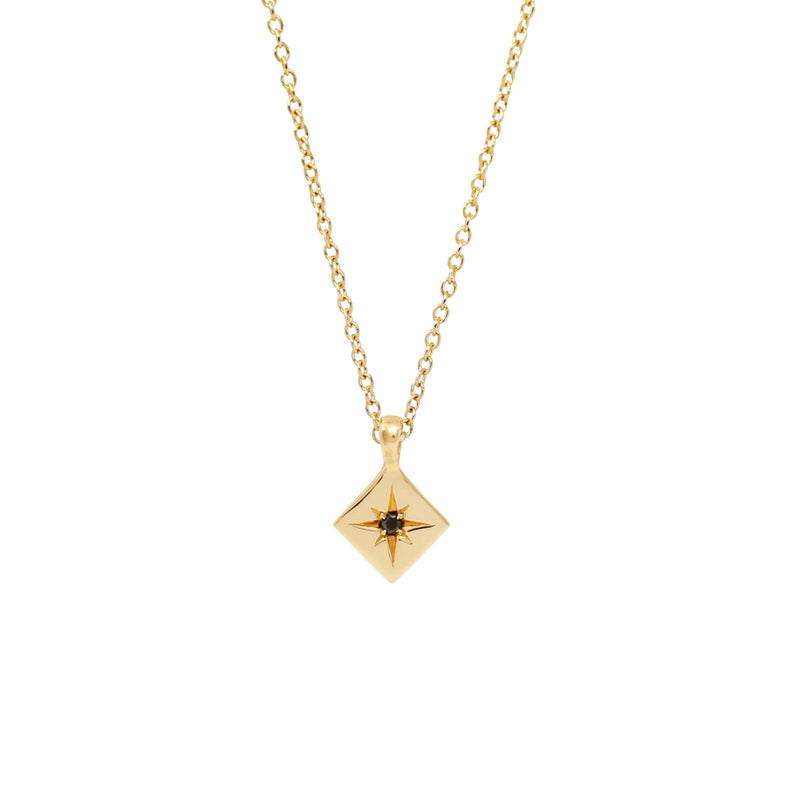 North Star Necklace - 14K Yellow Gold - ourCommonplace