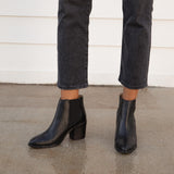 Heeled Chelsea Commuter Boot Black - ourCommonplace
