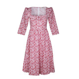 Marisol Dress / Pink + Milkly White Liberty Floral Cotton - ourCommonplace