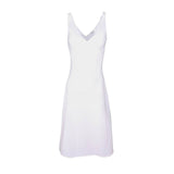 Portia Dress / Black + Milky White Broderie Anglaise Cotton - ourCommonplace