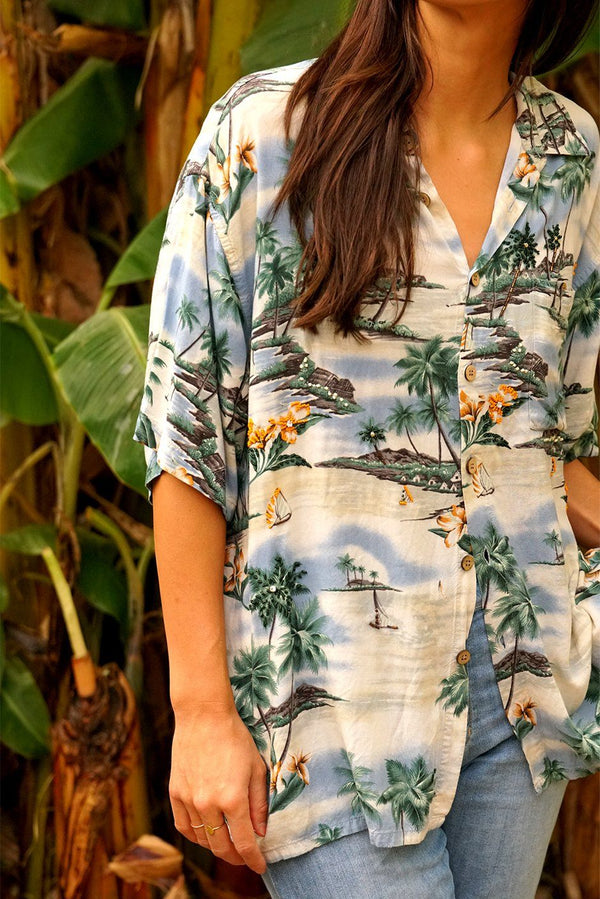 Hawaiian Kai Shirt // Beaded Makai - ourCommonplace