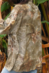 Hawaiian Kai Shirt // Beaded Jungle Tie Dye - ourCommonplace