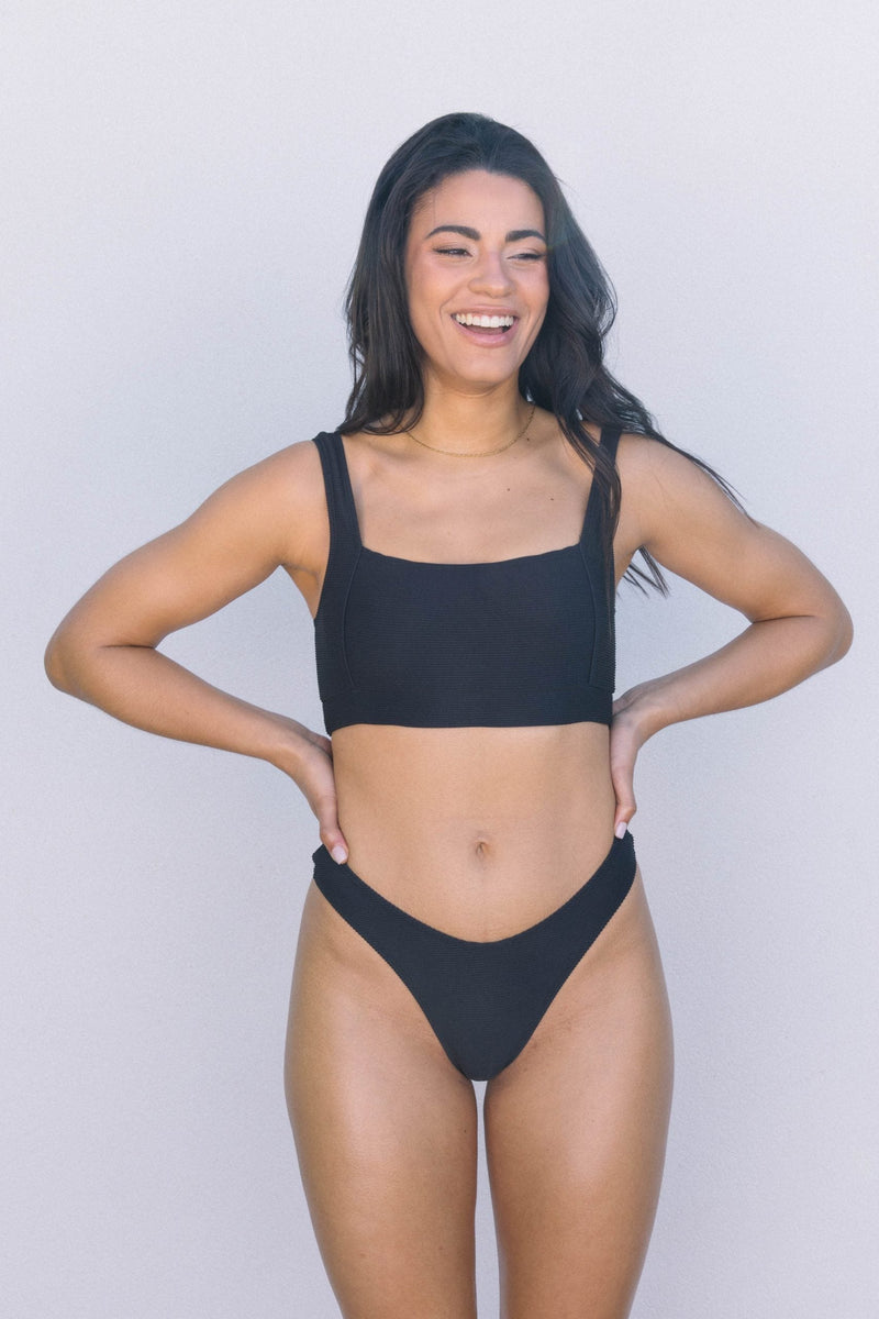 AURORA BOTTOM - BLACK - ourCommonplace