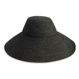 RIRI Jute Straw Hat, in Black - ourCommonplace