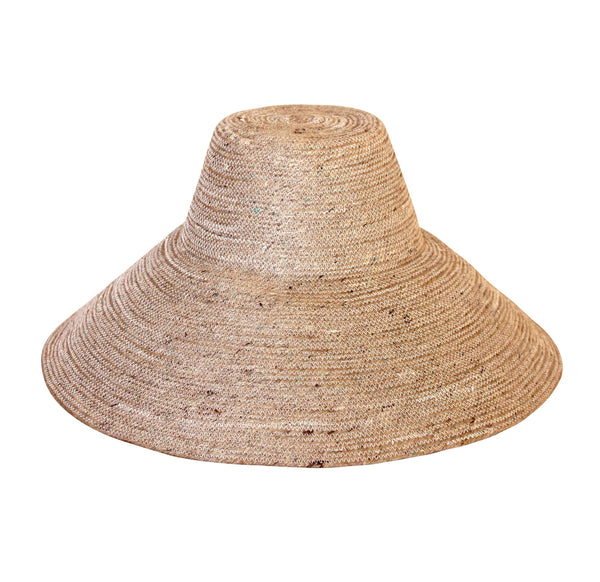 RIRI Jute Straw Hat, in Nude Beige - ourCommonplace