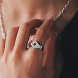 North Star Signet Ring - Sterling Silver - ourCommonplace