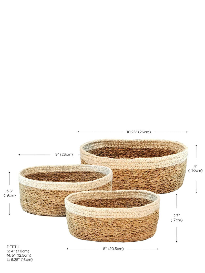 Savar Oval Bowl (Set Of 3) - ourCommonplace