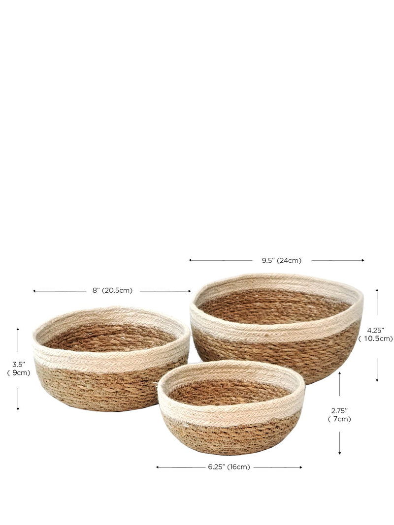 Savar Round Bowl (Set Of 3) - ourCommonplace