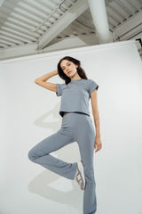 Stretch Lounge Pants Steel Blue - ourCommonplace