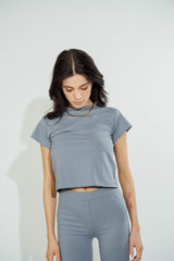 Baby Tee Steel Blue - ourCommonplace