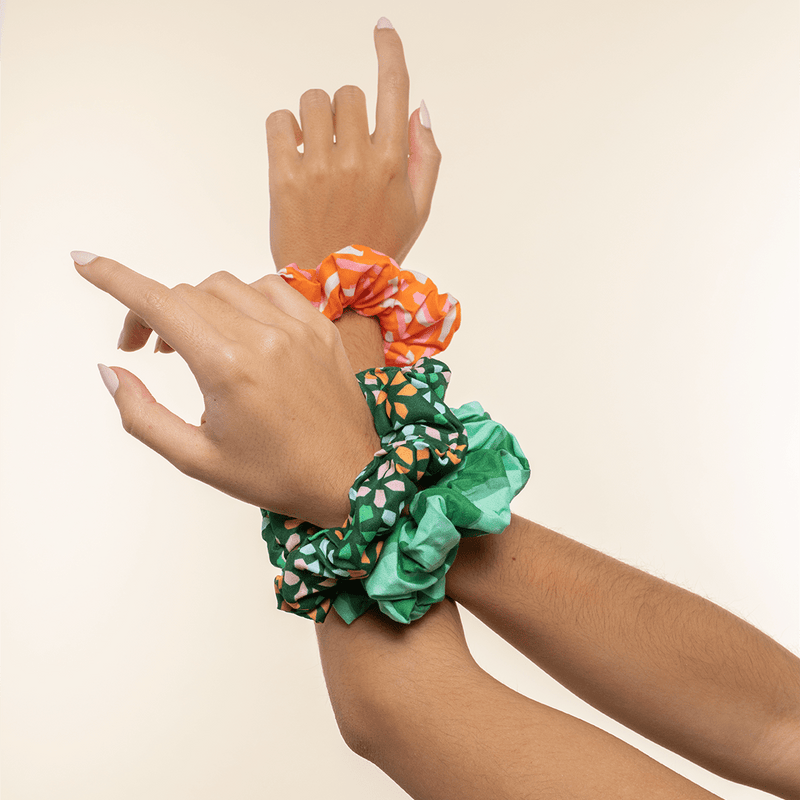 Garden Party Scrunchies - ourCommonplace