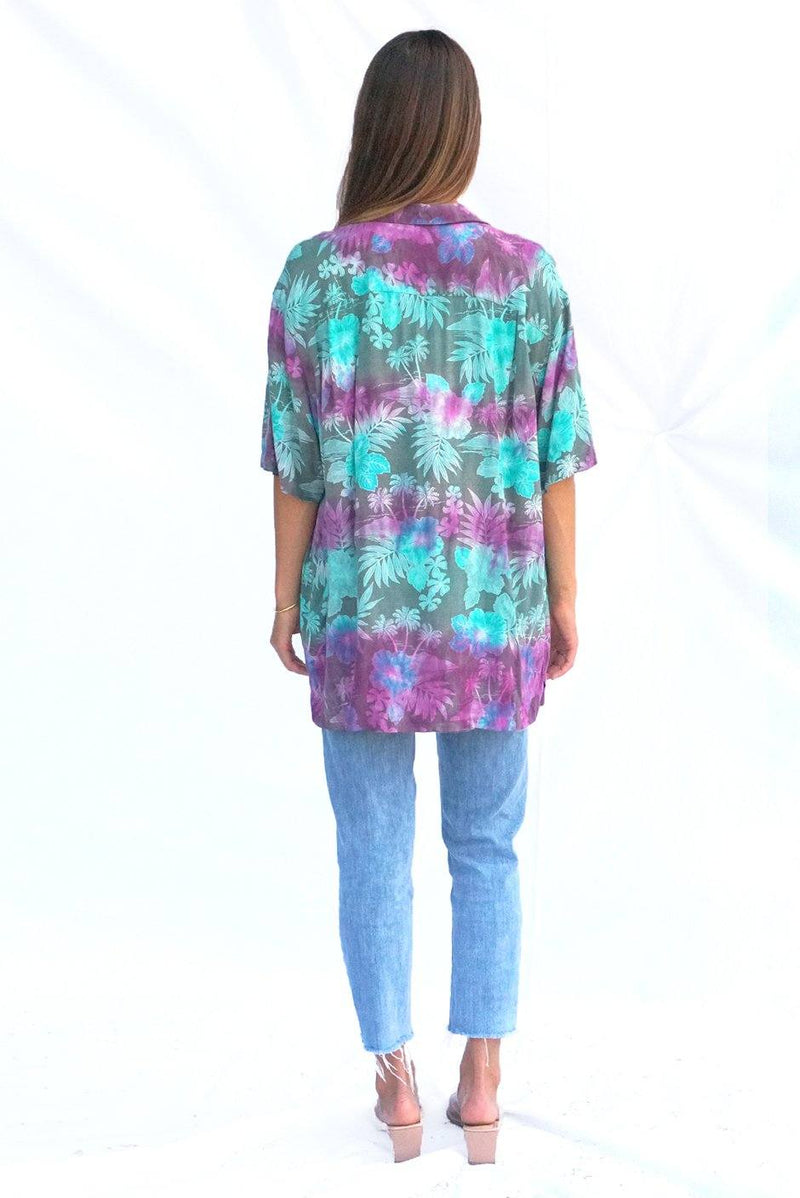Hawaiian Kai Shirt //Joyride Tie Dye - ourCommonplace