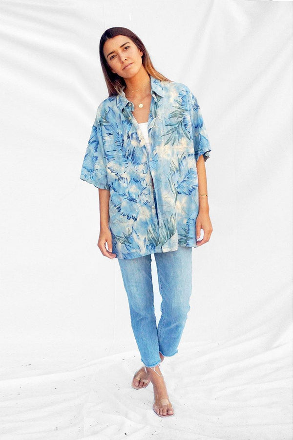 Hawaiian Kai Shirt // Beaded Honu Tie Dye - ourCommonplace