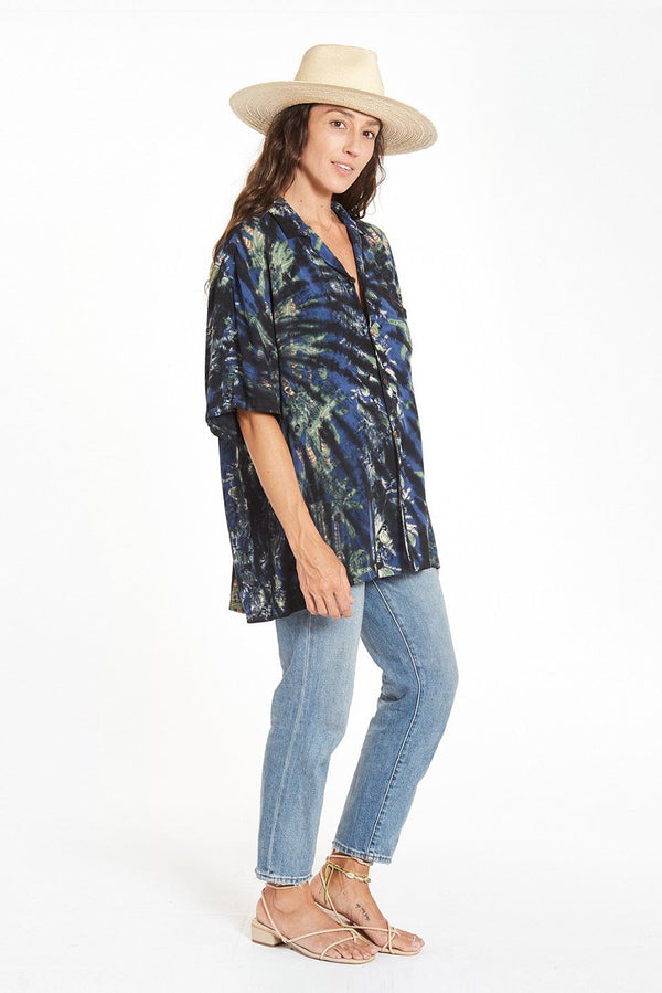 Hawaiian Kai Shirt // Night Palm - ourCommonplace