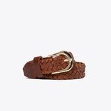 Talia Braided Belt Brandy - ourCommonplace