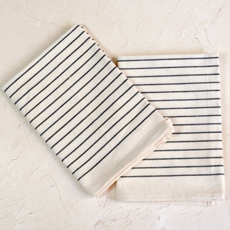 Cotton Tea Towels Ivory - ourCommonplace