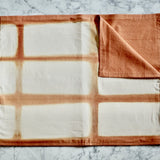 Chechi Rectangle Pattern Shibori  Reversible Table Runner - ourCommonplace