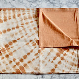 Geetha Shibori Tie-Dye Table Runner - ourCommonplace