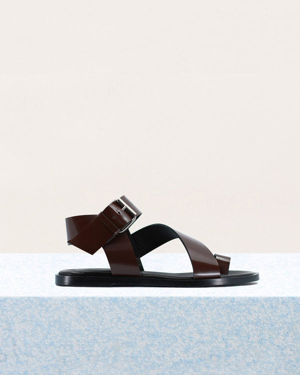 The City Sandal - Espresso - ourCommonplace
