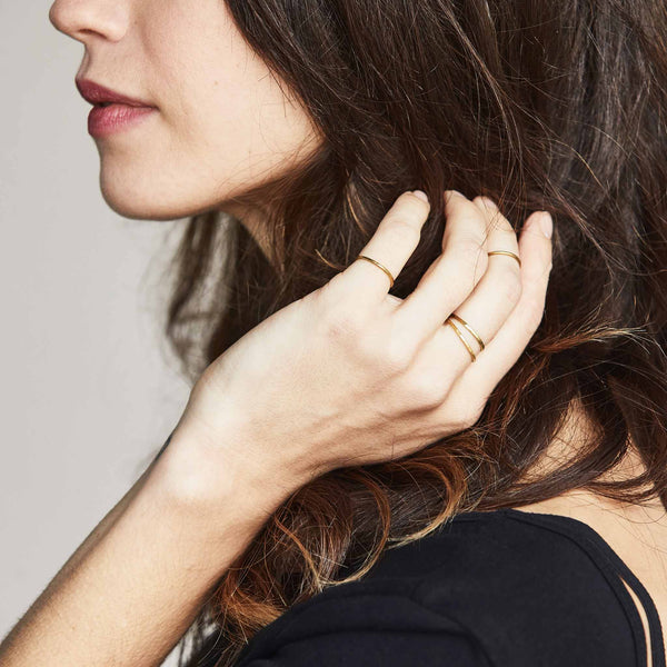 Thin Hammered Band - ourCommonplace