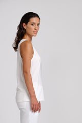 Tank top in natural organic cotton - ourCommonplace
