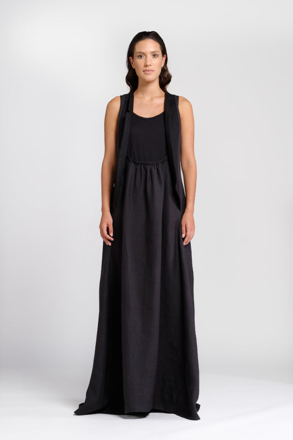 Black hemp dress - ourCommonplace