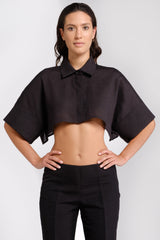 Black hemp shrug - ourCommonplace