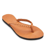 The Trenza Leather Flip Flop - ourCommonplace