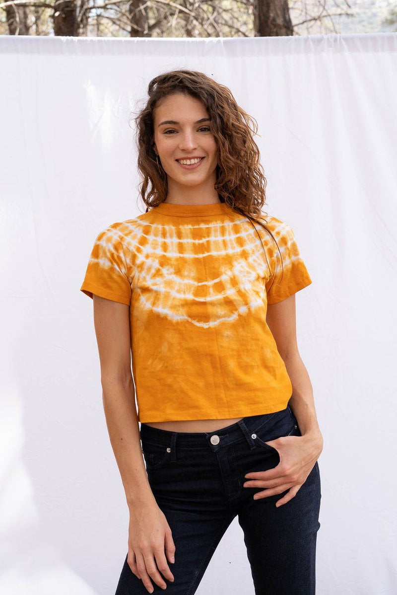 Vintage Cotton Crop Tee - ourCommonplace