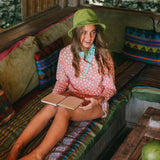 WATU Seaside Cotton Bucket Hat, in Lime Green - ourCommonplace