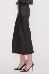 Prospect Pant Black Stretch Leather - ourCommonplace