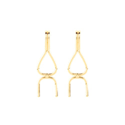 Wishbone Dangle Earrings - ourCommonplace