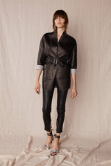 Long Island Extra Long Leather Belt - ourCommonplace