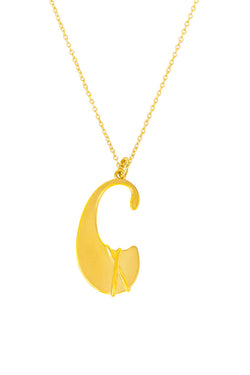 Heirloom 'C' Alpha Charm Necklace - ourCommonplace