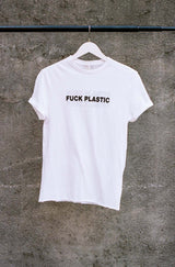 Plastic Free Unisex Tee, Organic Cotton - ourCommonplace